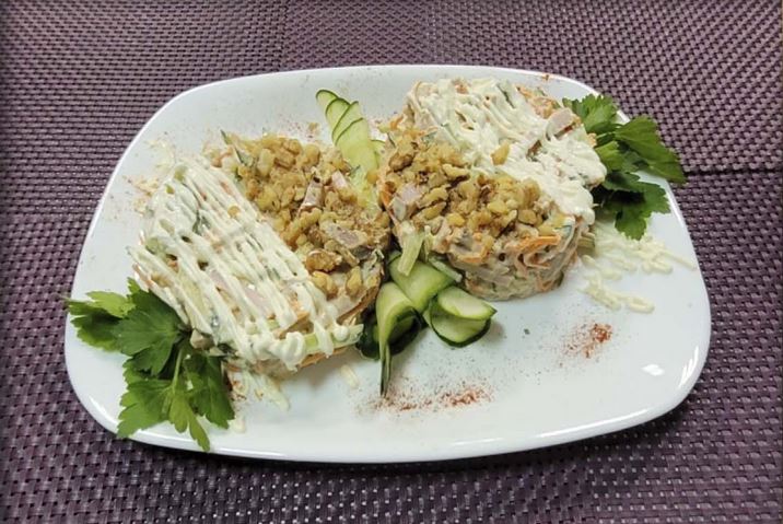 Салат «Мясной пир»