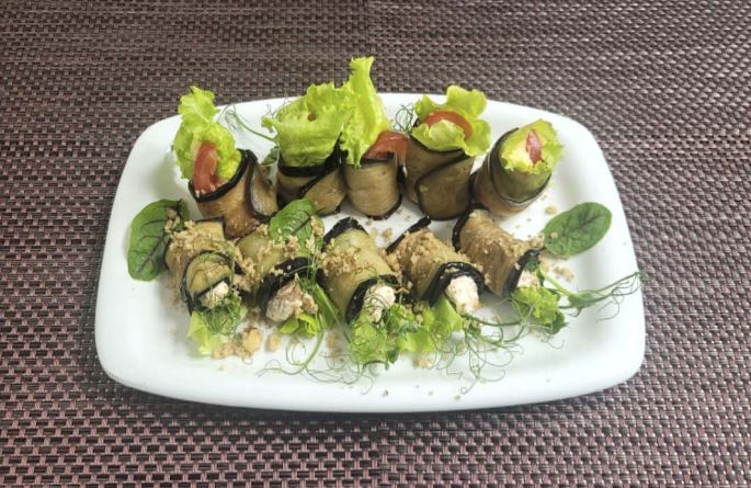 Рулеты из баклажанов «Ассорти»