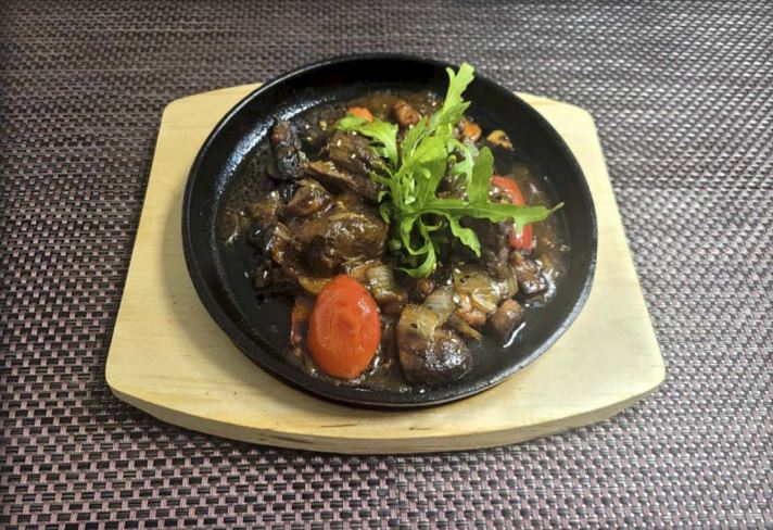 Мясо «По-бургундски»