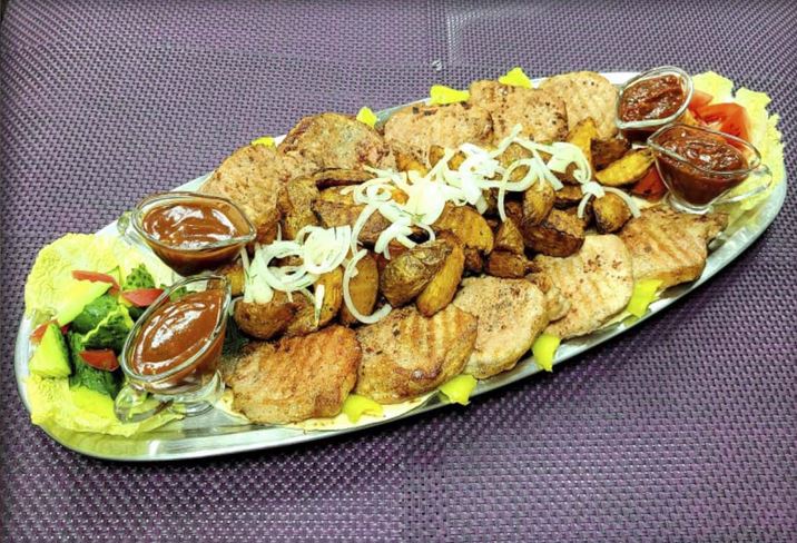 Мясное блюдо «Ассорти из стейков»