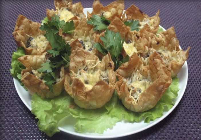 Закуска «Цветочная поляна»