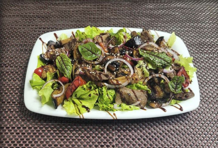 Салат «Тёщин язык»