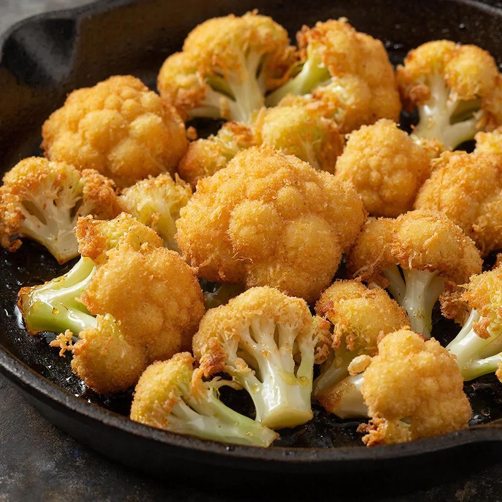 Цветная капуста в сухарях