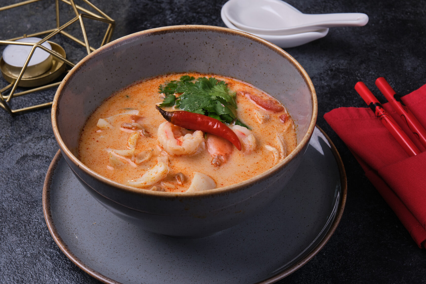 Суп из морепродуктов