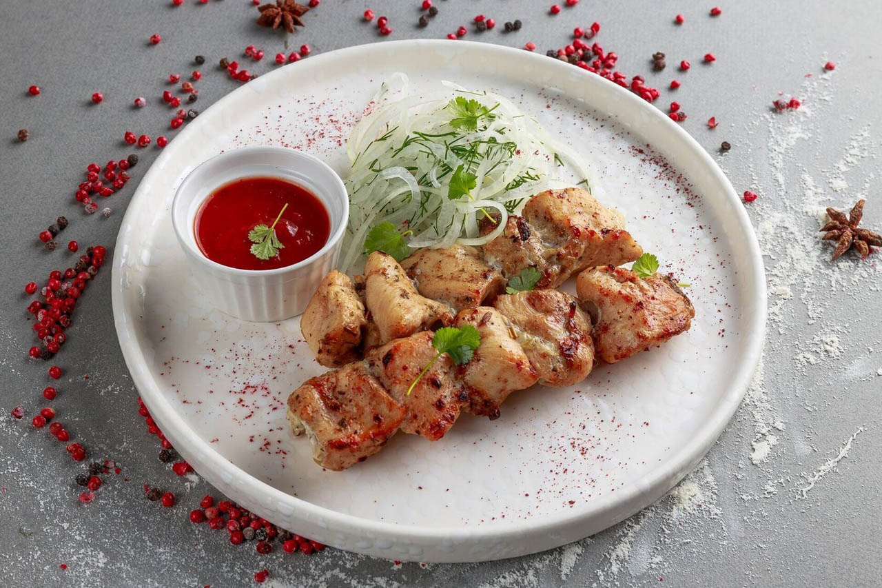 Шашлык из мяса птицы