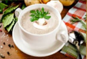 Крем-суп «Грибной капучино»