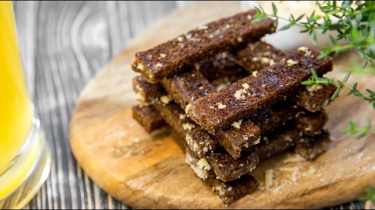 Греночки с чесноком